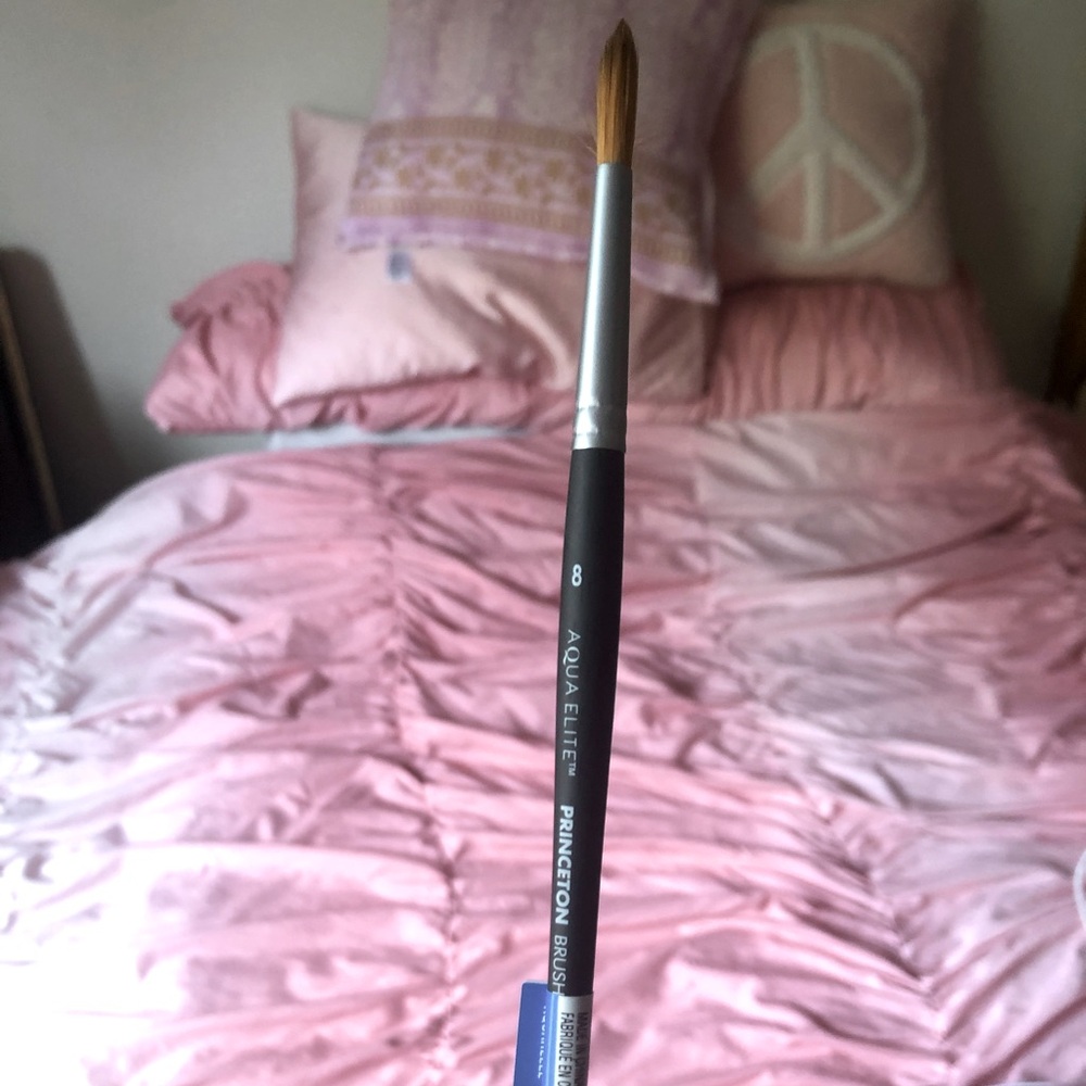 Aqua Elite Princeton Size 8 Watercolor Brush